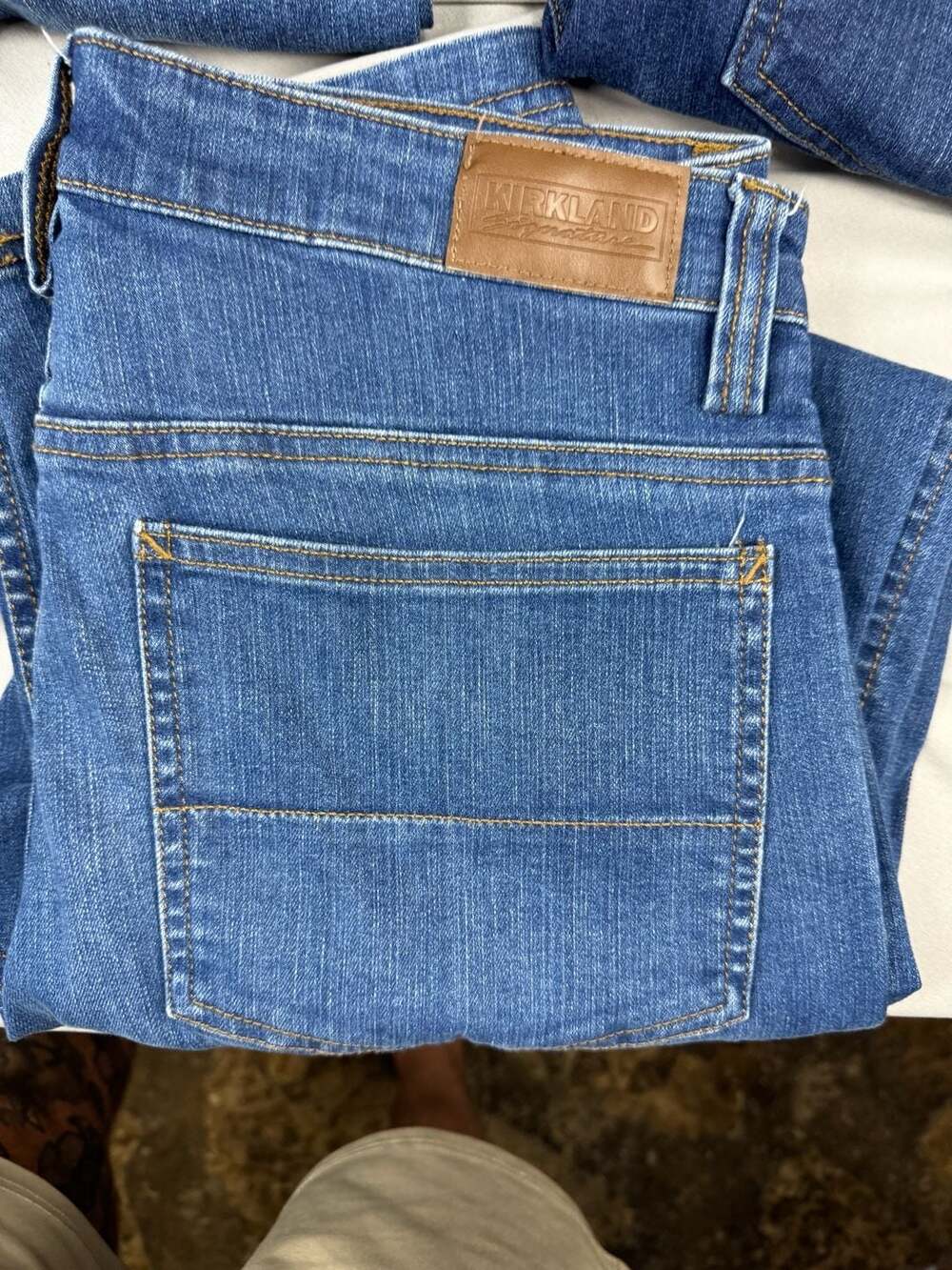 Kirkland Signature Denim Jeans Blue Lot Of 5 - Picture 2 of 16